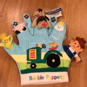Bubble Puppets Bath Gloves (Adult/Child)